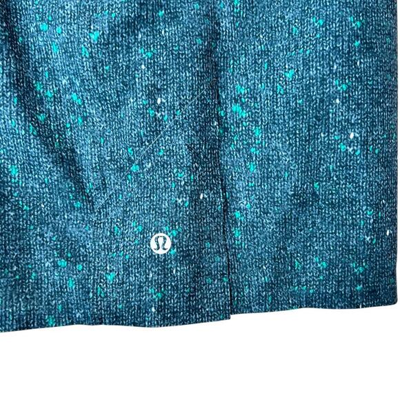 LULULEMON 9" T.H.E. Short Linerless in Teal Green, Gray, and Black Men's Medium - Picture 5 of 16